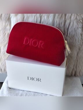 Dior Red Beauty Bag